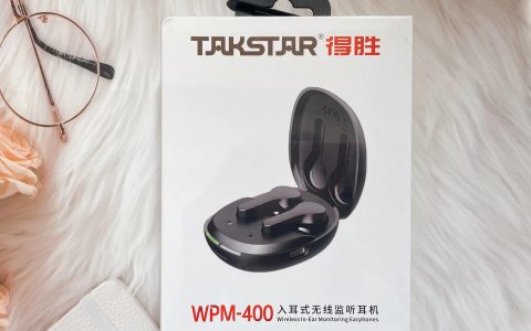 得胜（TAKSTAR） WPM-400入耳式无线监听耳机：专业音频研发团队，经过多次专业声学调校！