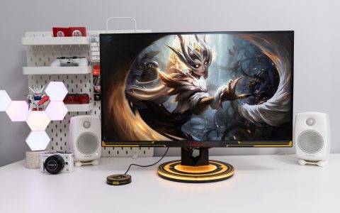 AOC AGON AG275QXR 电脑显示器评测：2K高分170Hz高刷新快速液晶电竞，可萌可攻，不终于颜值！