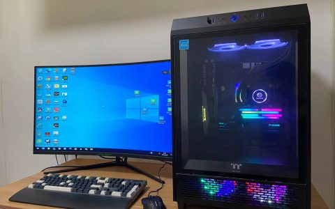 Tt（Thermaltake）The Tower 500机箱评测：三面钢化玻璃、高阶硬件支持、全景视觉！