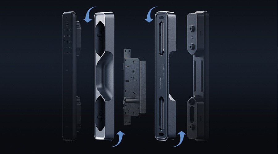 小米首款全面板推拉形态智能门锁M20上市，采用创新防夹手设计