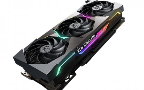 微星超龙RTX 3090 Ti SUPRIM X 24G游戏显卡降价！