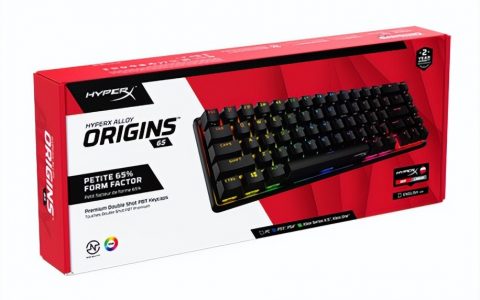 HyperX Alloy Origins 65起源键盘评测：紧凑流畅颜值高
