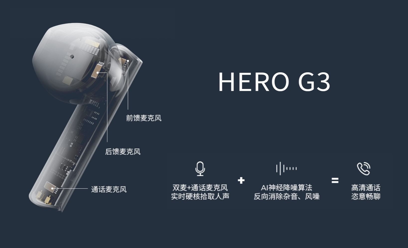 不到三百，配置拉满，英雄HERO G3真无线蓝牙耳机开箱评测