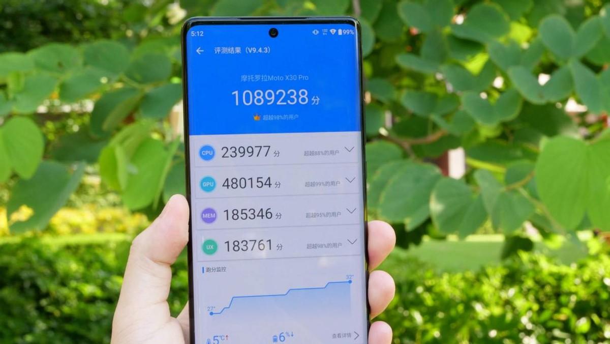 摩托罗拉moto X30 Pro手机评测：骁龙8+、125W闪充、144Hz曲面臻彩屏