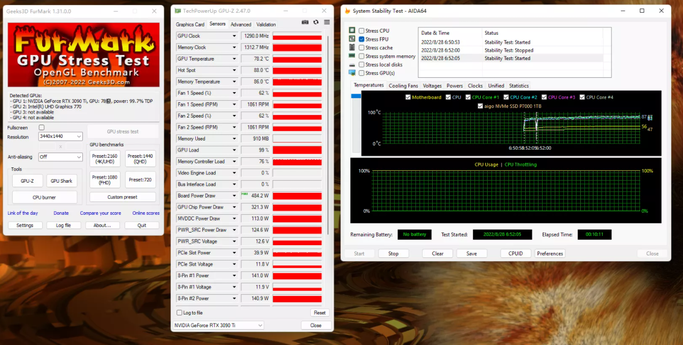 微星MPG A1000G PCIE 5电源评测：原生搭载 12VHPWR 16pin 接口、单口 600W 输出