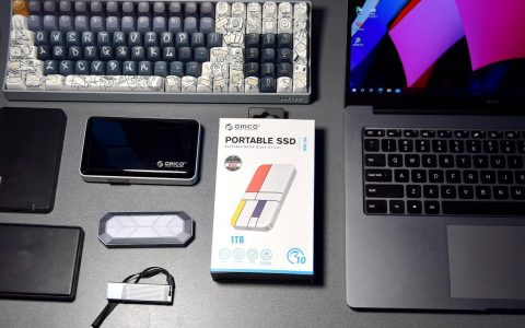 最高40Gbps速率，颜值性能兼具的ORICO蒙太奇固态移动硬盘