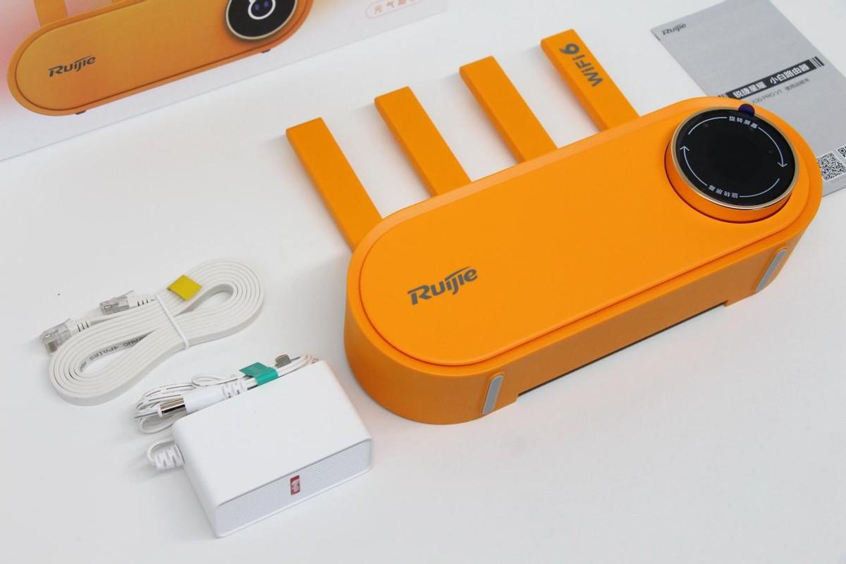 锐捷（Ruijie）小白X30PRO无线路由器评测：旋转智慧屏幕，轻松管理孩子上网