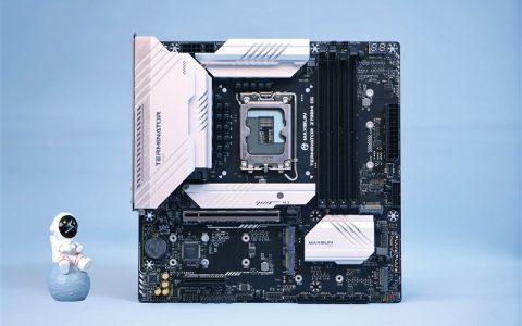 铭瑄终结者Z790M D5主板评测：凛霜散热装甲，10相供电模组，5个M.2接口，前后置20GType-C