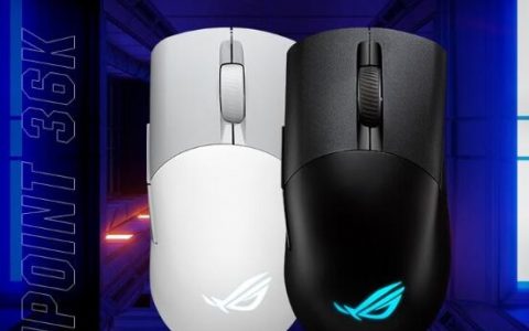 449元起 ROG发布新款月刃无线鼠标：36000 DPI、149小时续航