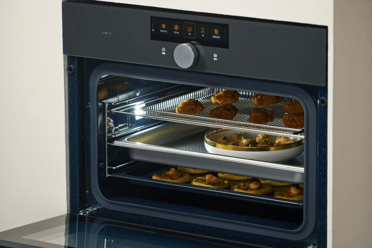 温湿双控蒸烤炸，入手米家嵌入式蒸烤一体机P1，带来哪些体验？