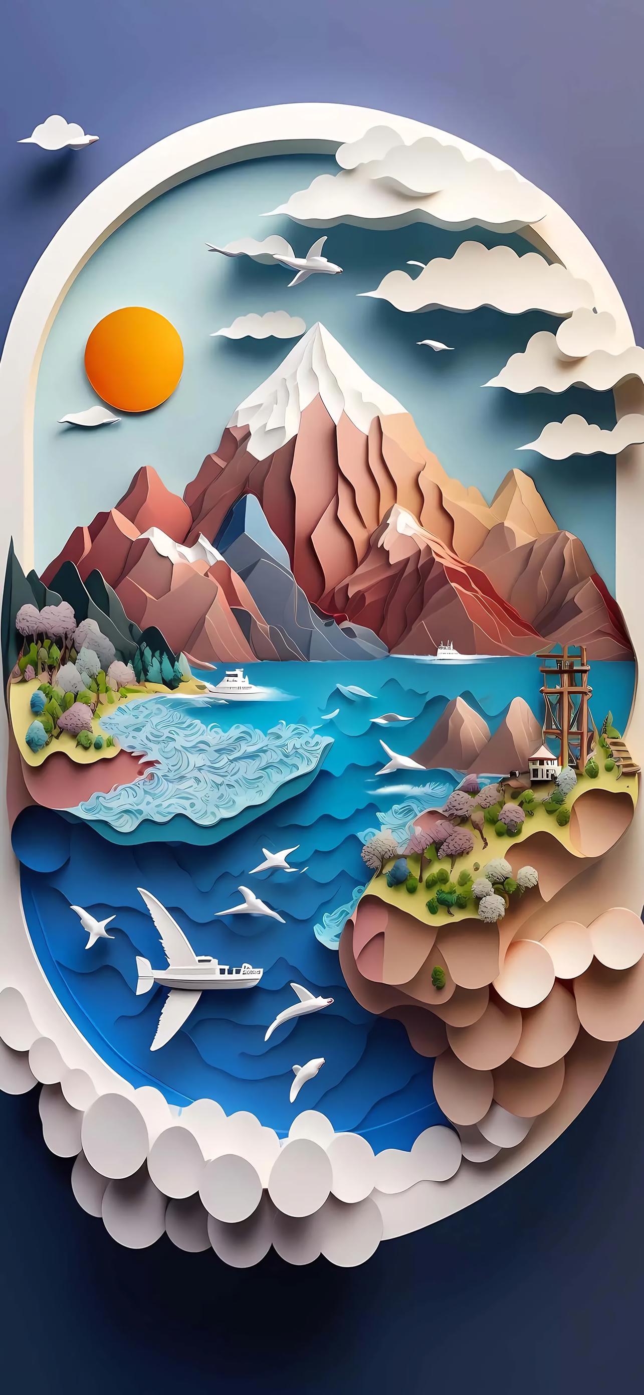 3D立体手机创意壁纸，个性潮流壁纸推荐一波