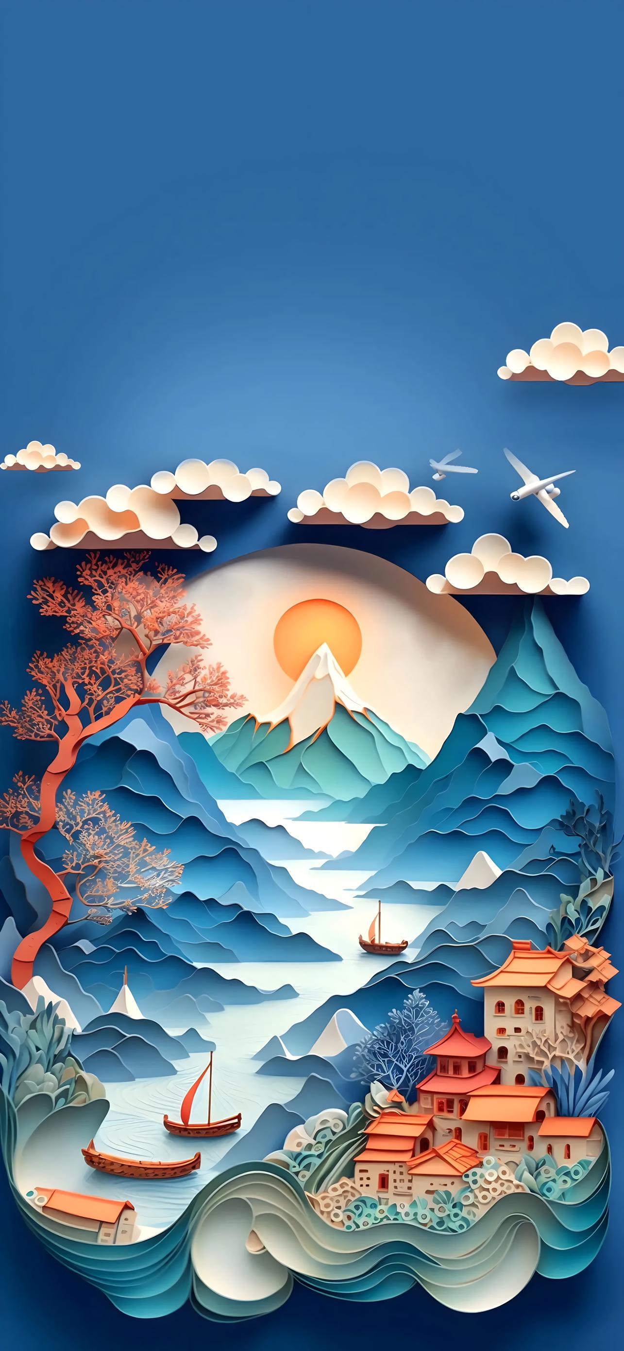 3D立体手机创意壁纸，个性潮流壁纸推荐一波